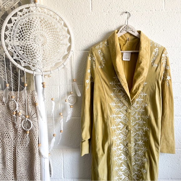 Free People Jackets & Blazers - NWT Free People X Bali Violet And Crown Duster